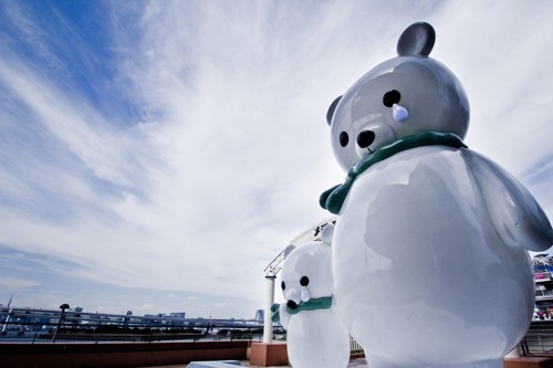 Los Osos Solares de Odaiba
