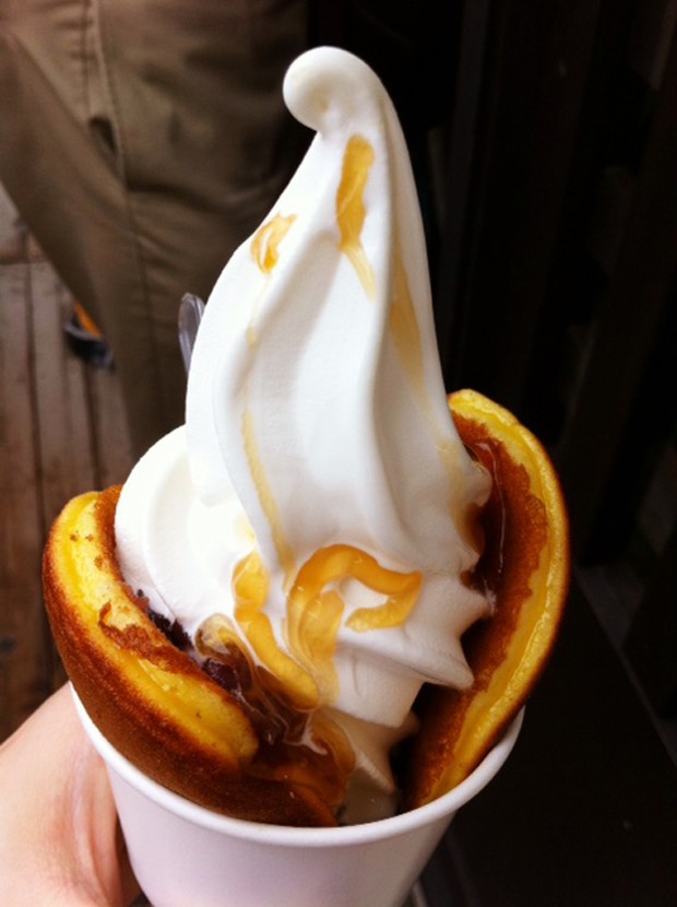 Dorayakis como Helados