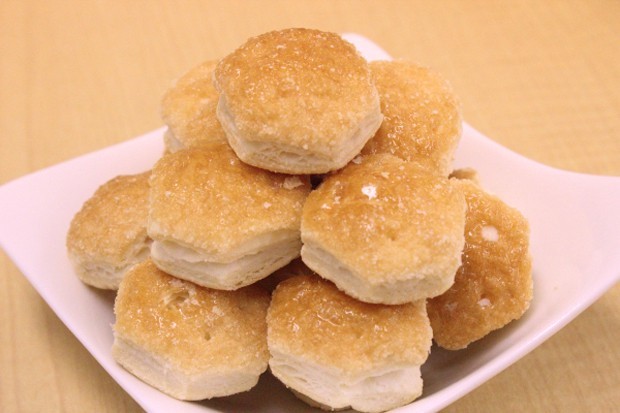 Combini Lovers Review: Hojaldres "Pie no Mi" con relleno de Tarta de Queso con Frambuesas