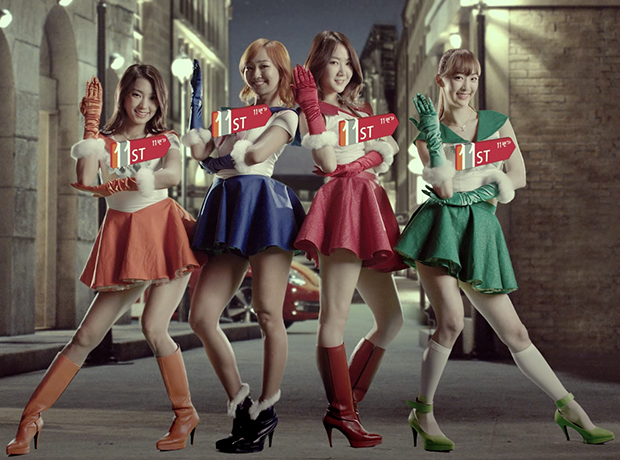 SISTAR las nuevas y polémicas "Sailor Moon" coreanas