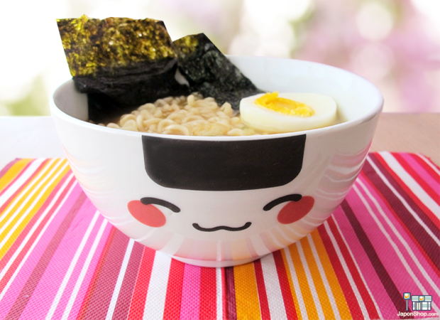 Nuevos Bols para Ramen con nuestras mascotas “Onigiri Kun” y “Mochi San” !