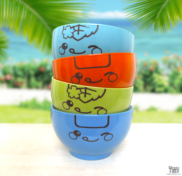 Nuevos Bols para Ramen de Edición Limitada de Verano con nuestras mascotas “Onigiri Kun” y “Mochi San"