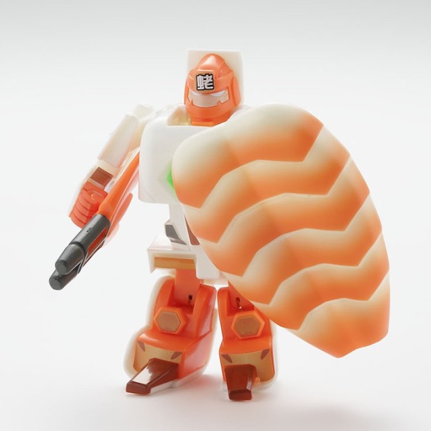 Los Sushi Robots transformables