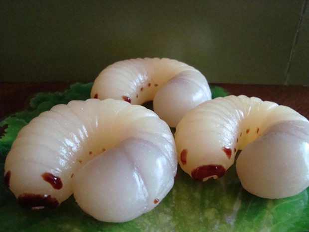 ¿Larvas? ¿Orugas? NO...¡Chuches!
