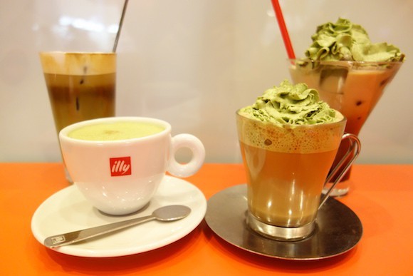 Visto en Japón! café con té verde