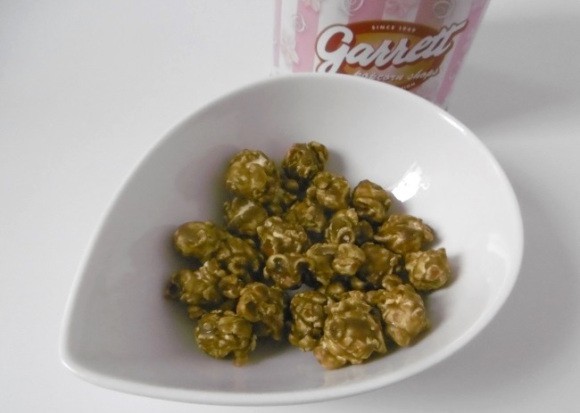Palomitas con sabor a té matcha