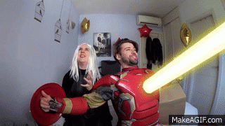 UY! Albert regresa con JaponShop como IRON-MAN y sin Laura! Go Vídeo!