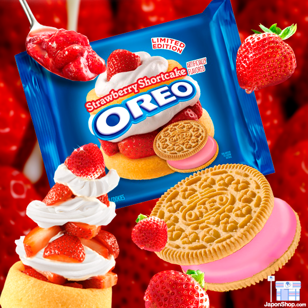 Nuevas Oreo de Tarta de Fresa (Shortcake)