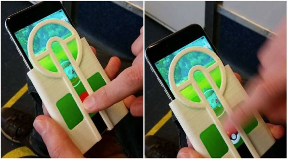 Increíble invento para jugar el Pokemón Go
