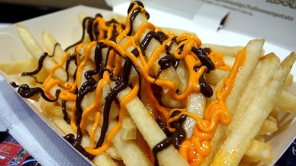 ¡Patatas con salsa de chocolate y calabaza en McDonald's JP!
