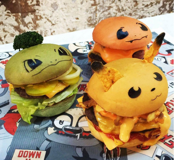 Hamburguesas Pokemón!!