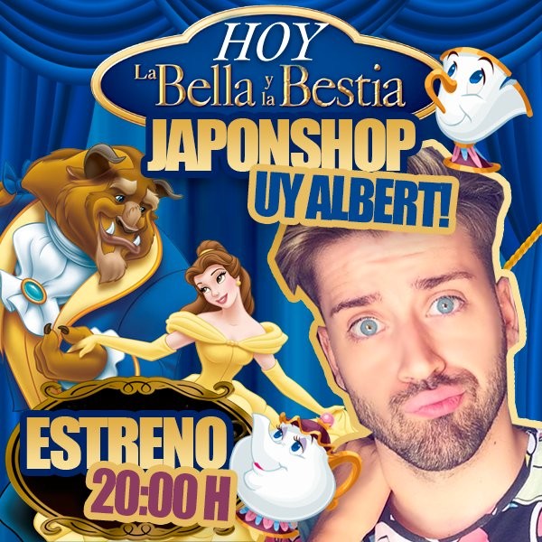 La Bella y la Bestia con Japonshop