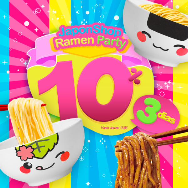 Ramen Party! Descuentos locos hasta el viernes