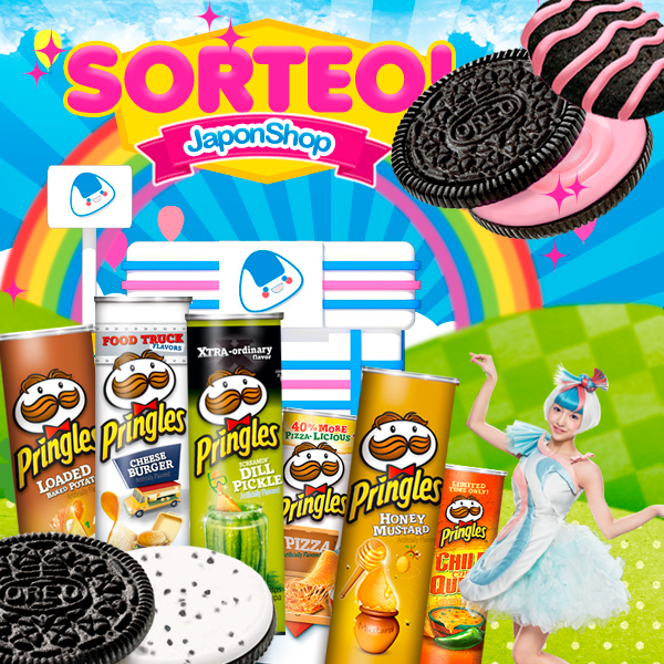 Oreo y Pringles! Nuevo sorteo con Japonshop