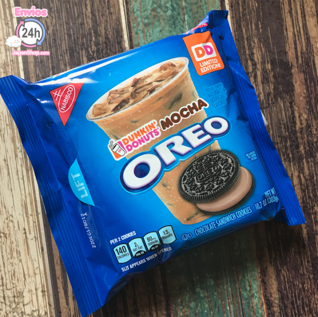 Probando nuevas Oreo Mocha Dunkin Donuts!