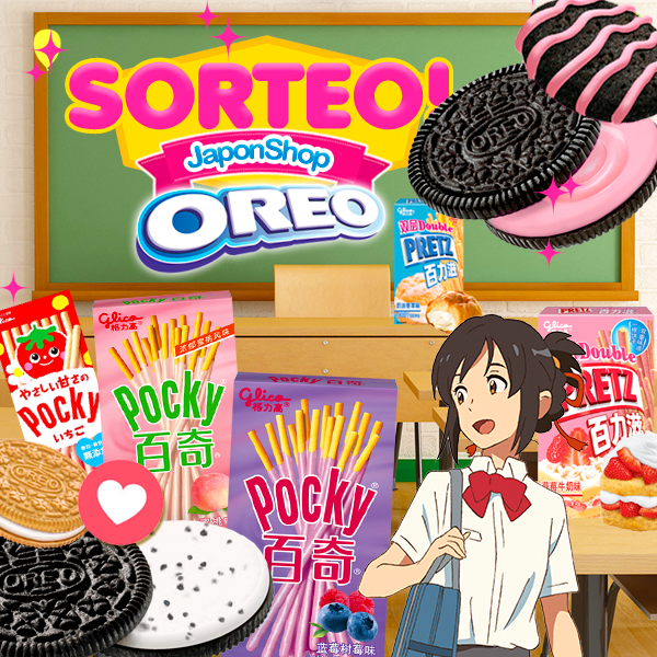 ÚLTIMO DÍA - SORTEO Pocky, Pretz y Oreo en Japonshop!