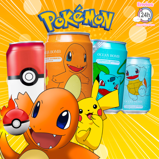 Nuevas sodas de POKEMON - Hazte con todas!