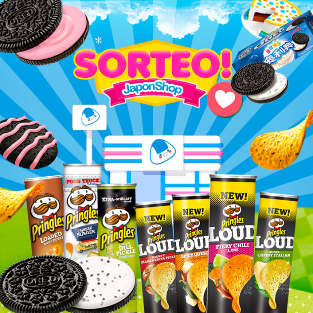 ¡Pringles y Oreo allá vamos con nuevo SORTEO!