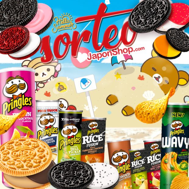 Pringles y Oreo, en verano Japonshop y SORTEO