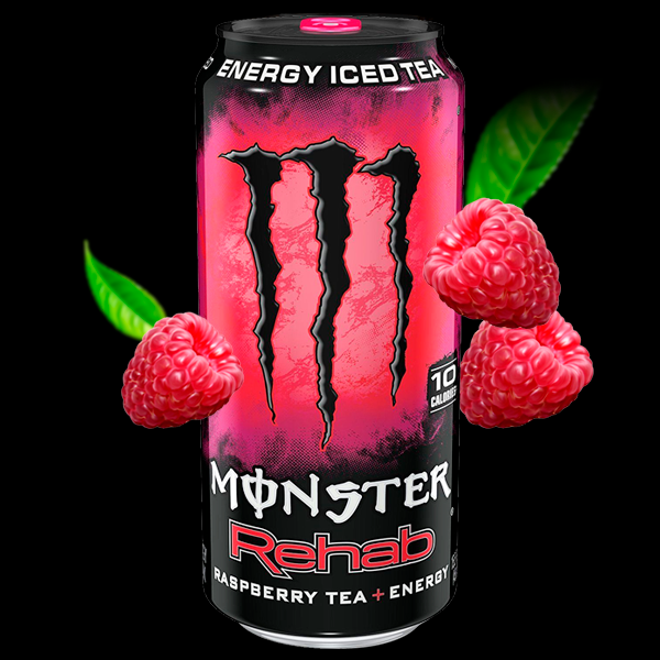 Déjate conquistar por la nueva Monster Rehab Frambuesa | USA