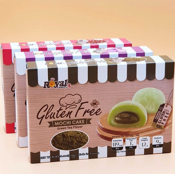 Mochis Daifuku de Té Verde Matcha, Taro y Azuki