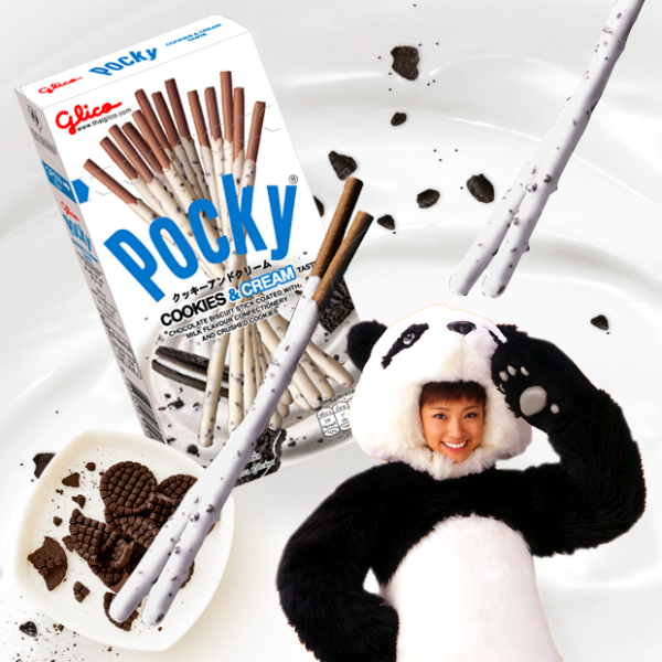 Y de nuevo... Pocky de Cookies & Cream