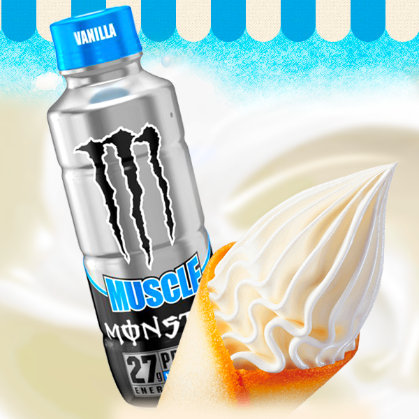 Monster con sabor a Helado de Vainilla