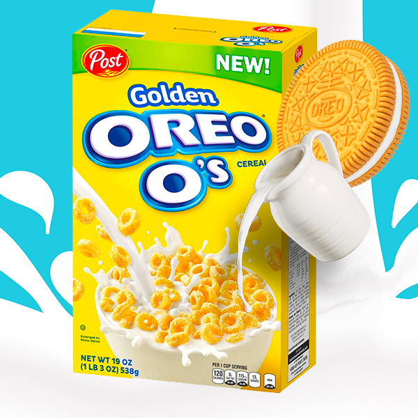 A ricodesayunar! Cereales Oreo Golden