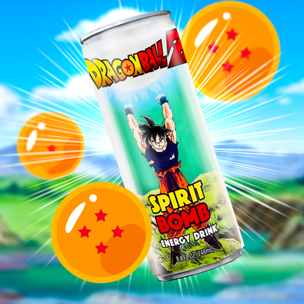 Bebida Energética de Dragon Ball