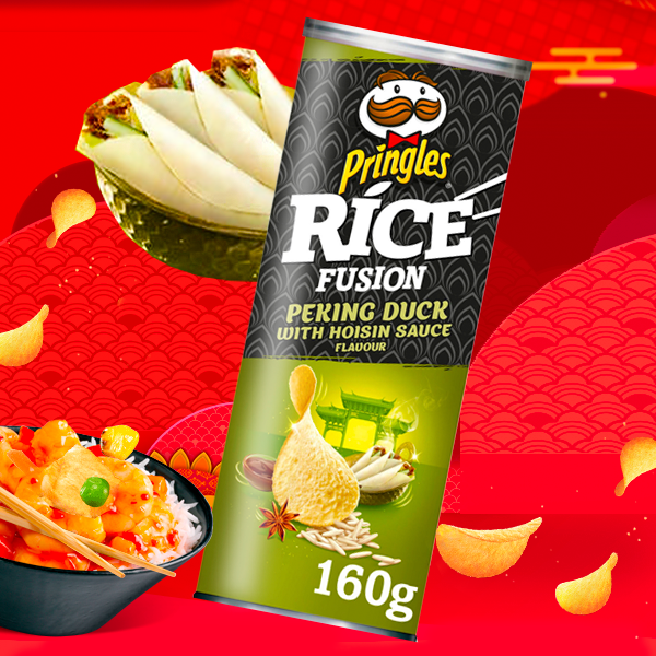 Nuevas Pringles con Sabor Pato a la Pekinesa con salsa Hoisin