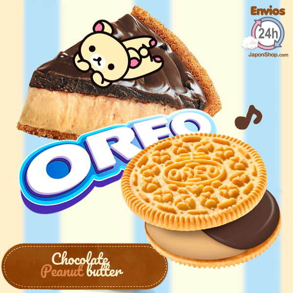Nuevas Oreo rellenas de Crema de Tarta de Cacahuete y Chocolate