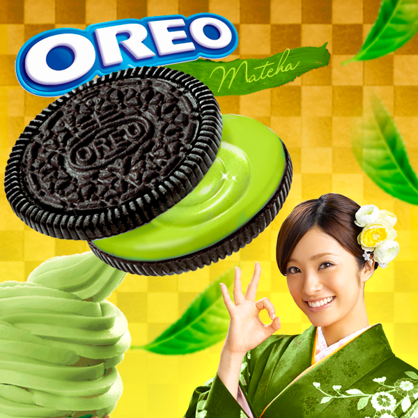 Oreo Crema de Helado de Matcha