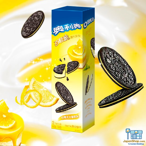 Irresistibles Oreo Finas Delicata de Tarta de Queso con Limón