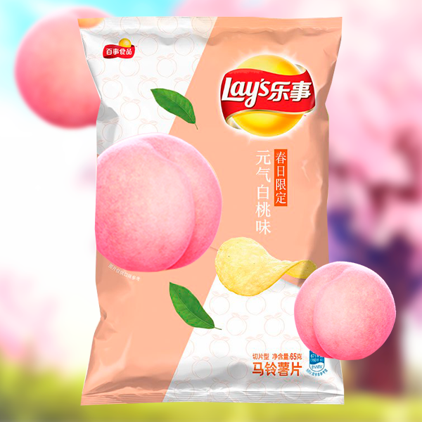Patatas Lays Xtra Melocotón MOMO