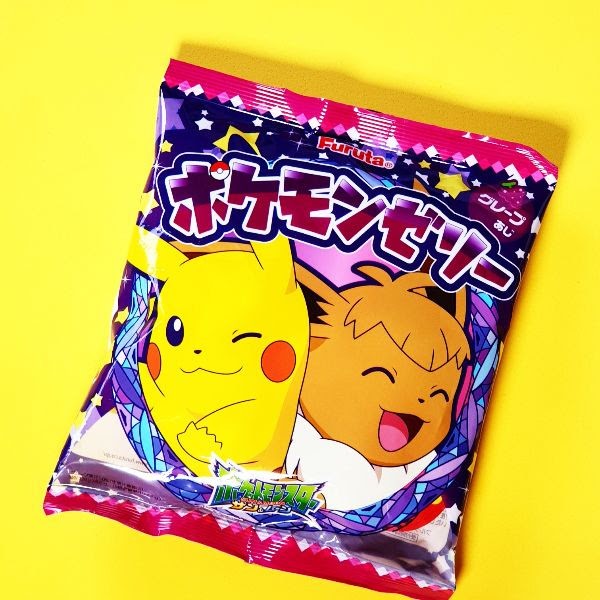 Gelatinas de Uva Pokemon Sol y Luna