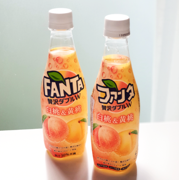 Fanta de Melocotón Momo y Melocotón Amarillo