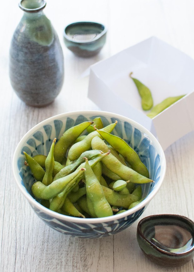 Edamame el snack japonés definitivo