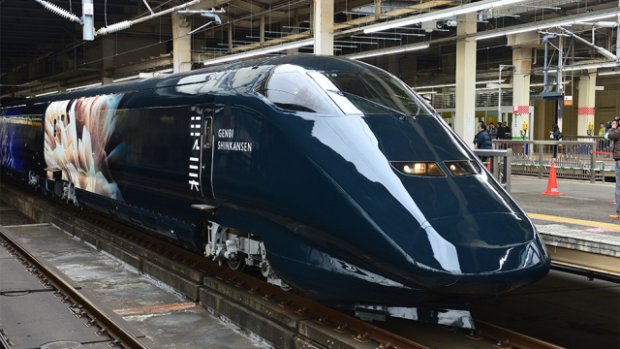 Como meter un museo en el Tren Bala de Japón