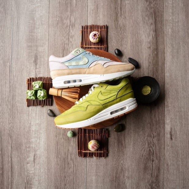 Nike Air Matcha Wagashi Style custom