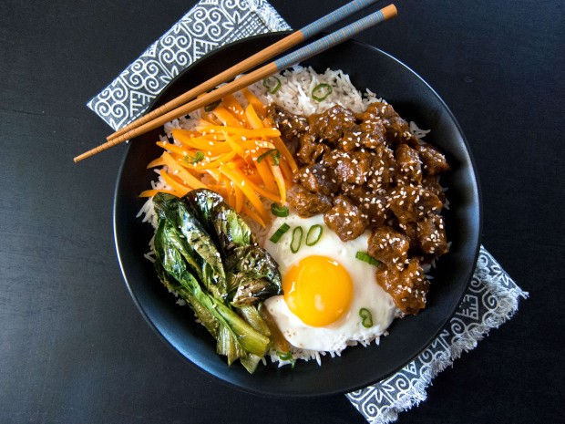 Bibimbap arroz con cosas coreano que mola mil!