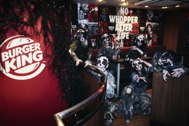 Especial Halloween Burger King Shibuya Ghost Store