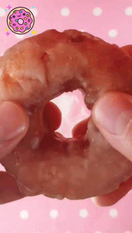 Para arrancar el día, una rosquilla es una maravilla!