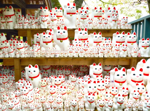 Visitando ando! Gotokuji el templo de los manekinekos en el profundo Japón
