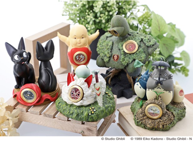 La hora con lo relojes de Studio Ghibli mola más! Tic TAC!