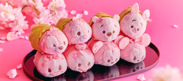 Alucinantes y achuchables!! Nuevos Peluches Disney Tsum Tsum Cherry Blossom!