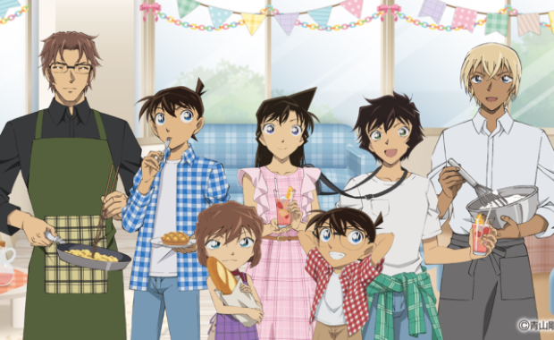 Collaborative Cafes de Detective Conan all around Japón!