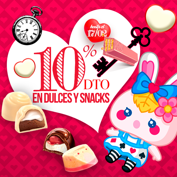 ÚLTIMO DÍA!! ¡10% de descuento en Dulces & Snacks!