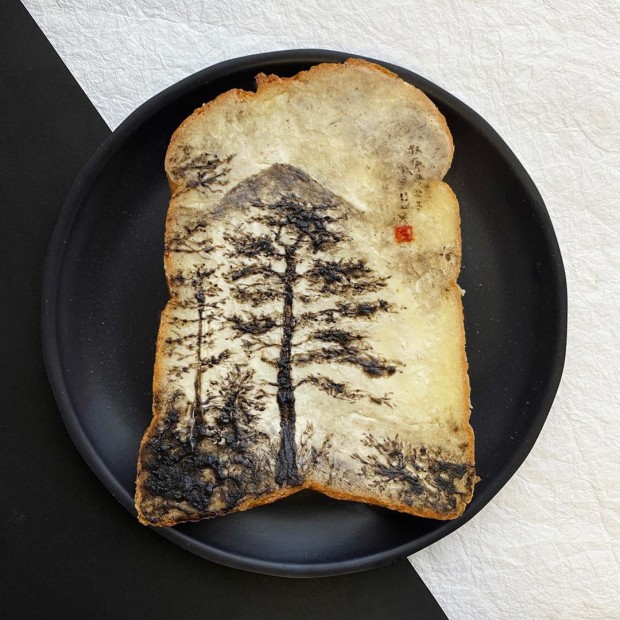 ¡Desayuno artístico y zen con este artista japonés y sus creaciones!