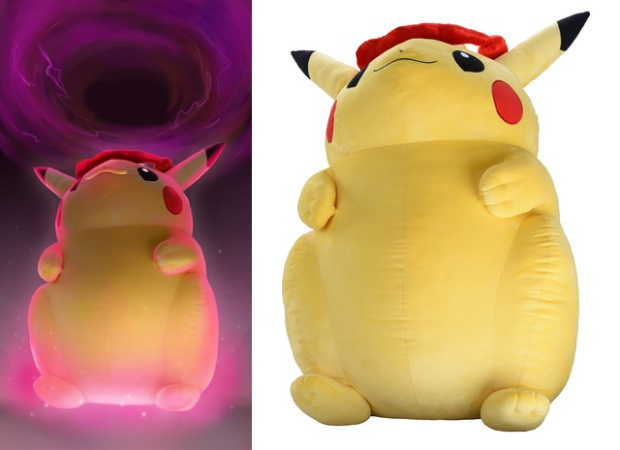 ¡Gigantamax Poké-plushie los peluches XL de Pokemon llegan para alegrar nuestros corazones y aplastarnos!
