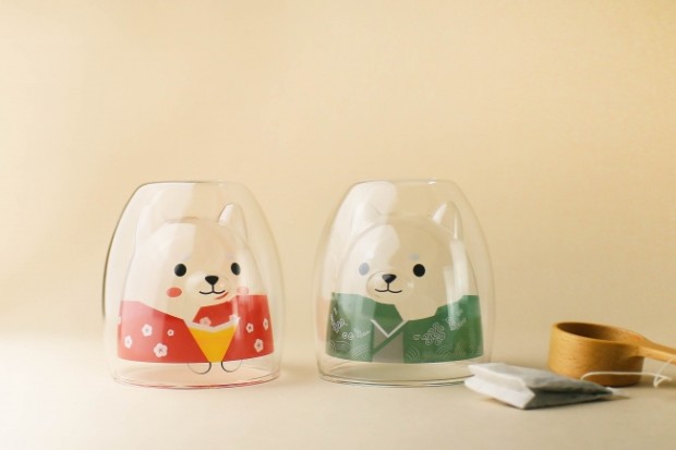 ¡Goodglas Japan lanza los vasos Kimono Shiba Inus!